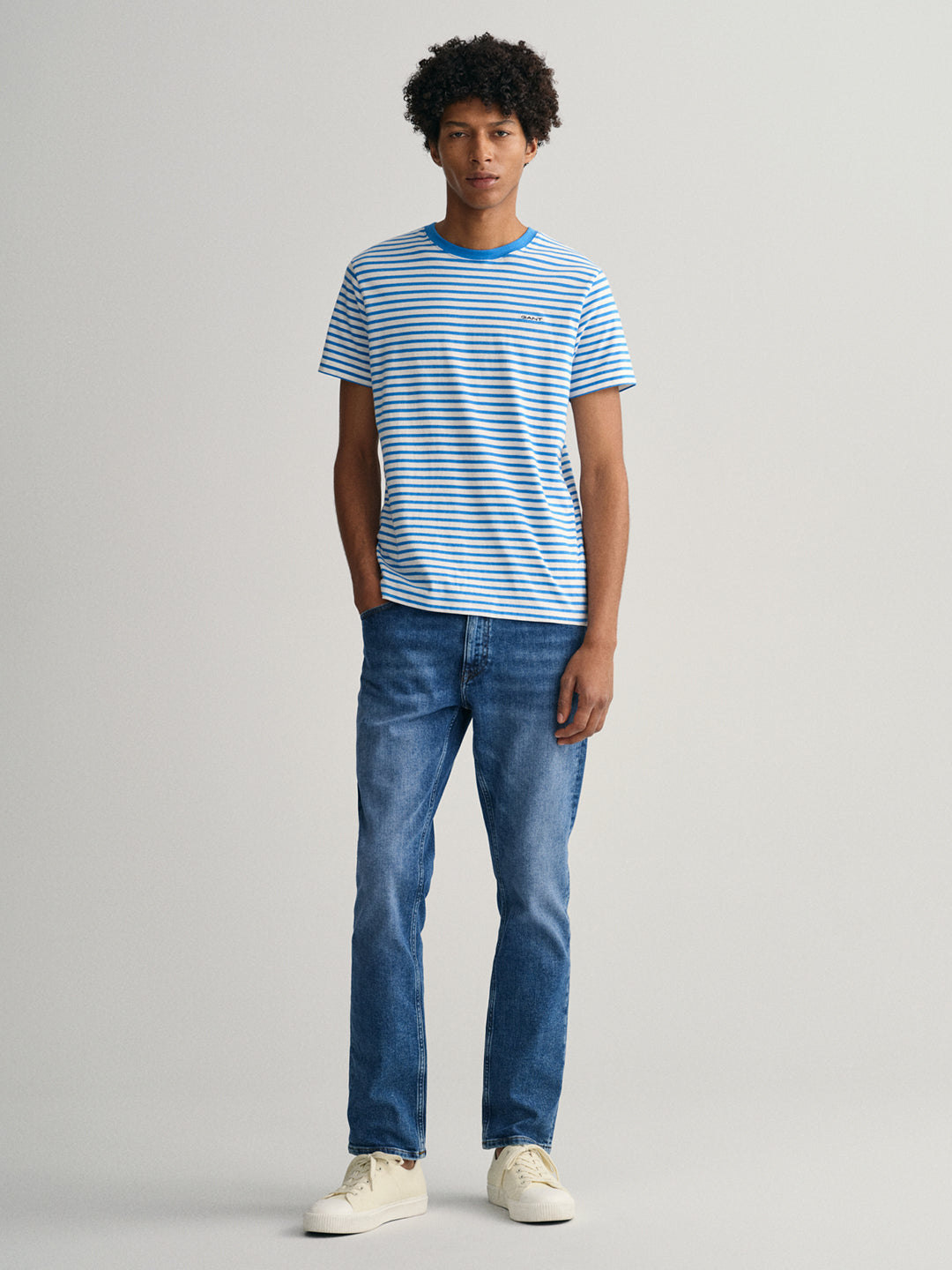 Gant Men Light Fade Cotton Jeans