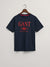 Gant Blue Retro Crest Logo Regular Fit T-Shirt