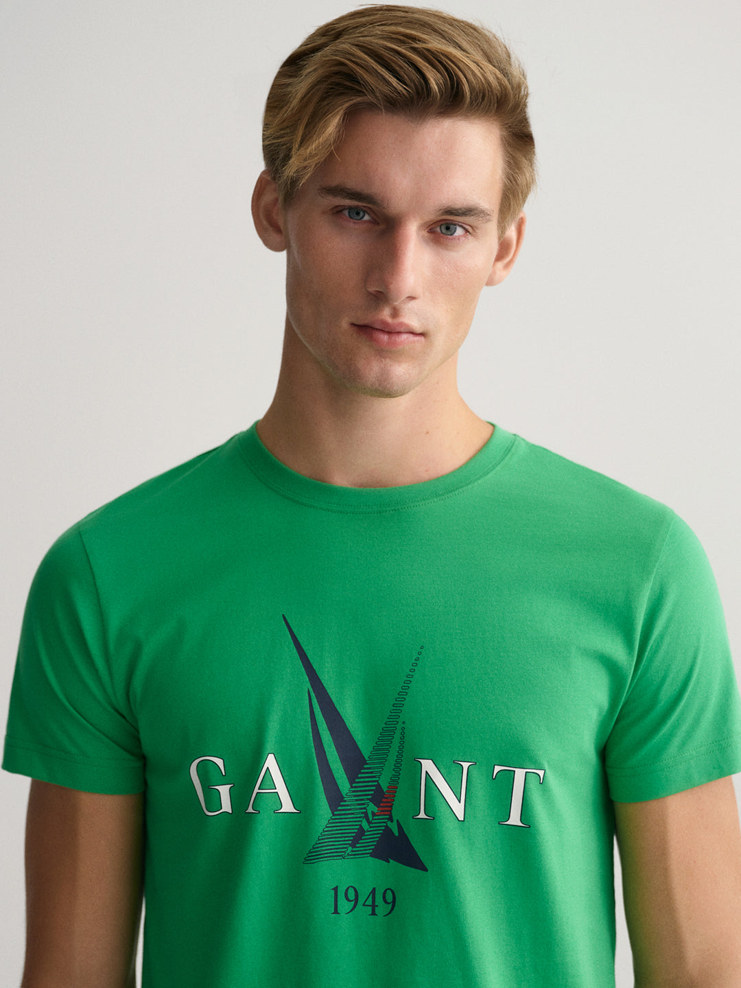 Gant Green Sail Logo Regular Fit T-Shirt