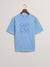 Gant Blue Sunfaded Logo Regular Fit T-Shirt