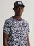 Gant Blue Floral Print Regular Fit T-Shirt