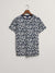 Gant Blue Floral Print Regular Fit T-Shirt