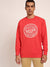 Gant Men Red Printed Sweatshirt