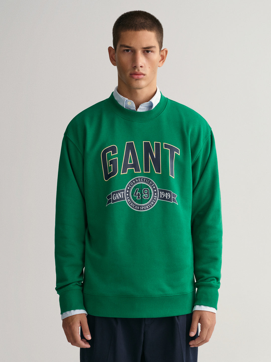 Gant Men Printed Cotton Sweatshirt