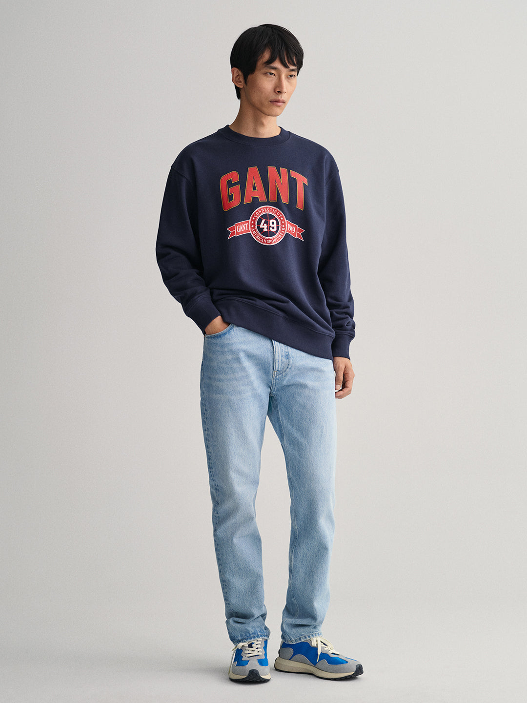 Gant Men Printed Cotton Sweatshirt