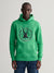 Gant Men Printed Cotton Hooded Sweatshirt