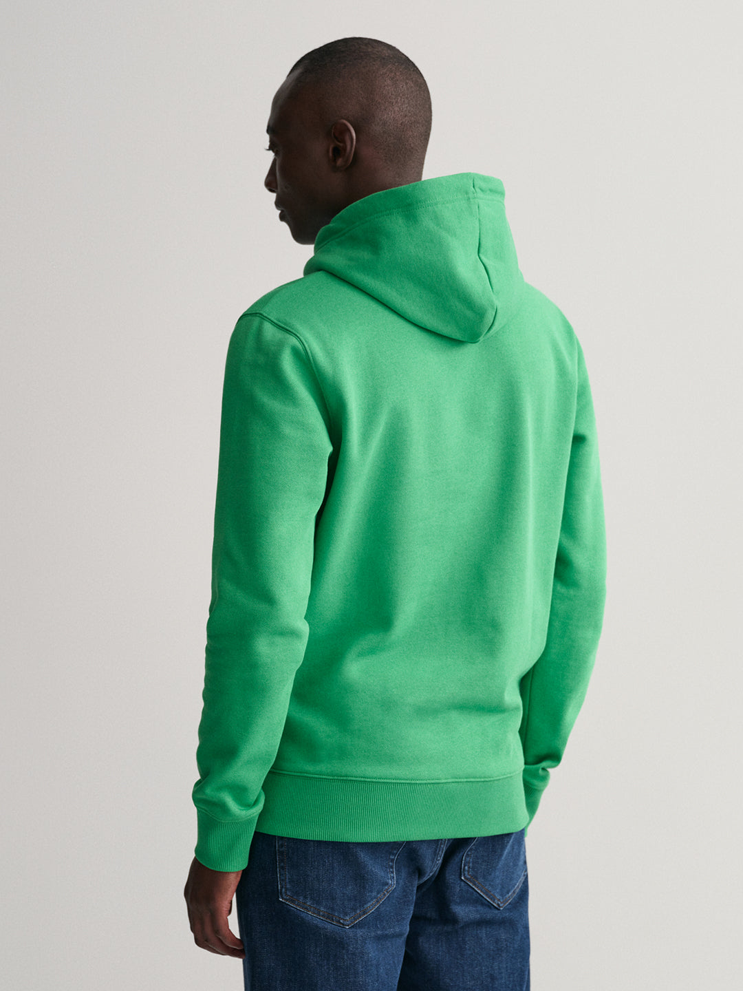 Gant Men Printed Cotton Hooded Sweatshirt