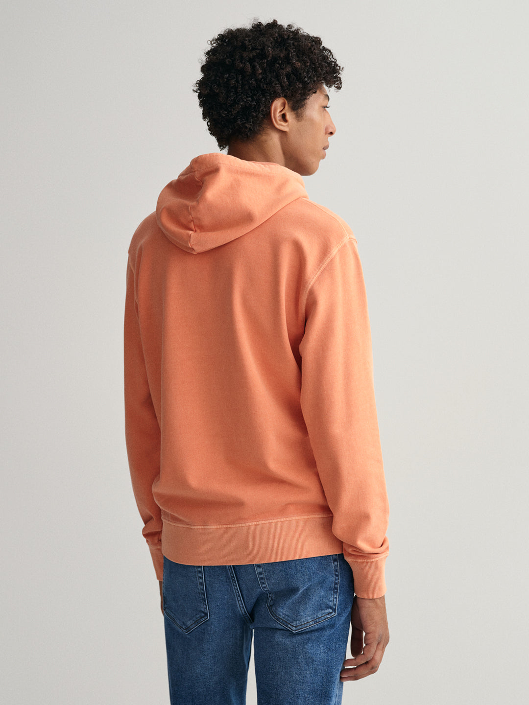 Gant Men Printed CottonHooded Sweatshirt