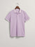 Gant Purple Sunfaded Rugger Regular Fit Pique Polo T-Shirt