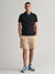 Gant Black Slim Fit Rugger Pique Polo T-Shirt