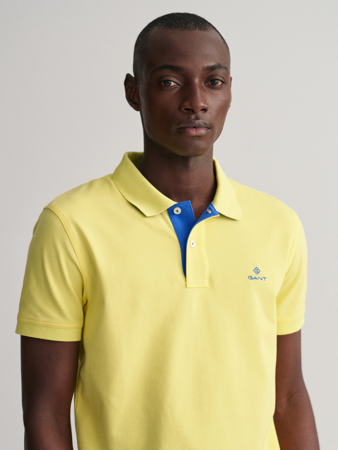 Gant Yellow Slim Fit Rugger Pique Polo T-Shirt