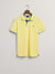 Gant Yellow Slim Fit Rugger Pique Polo T-Shirt