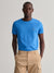 Gant Blue Contrast Logo Regular Fit T-Shirt