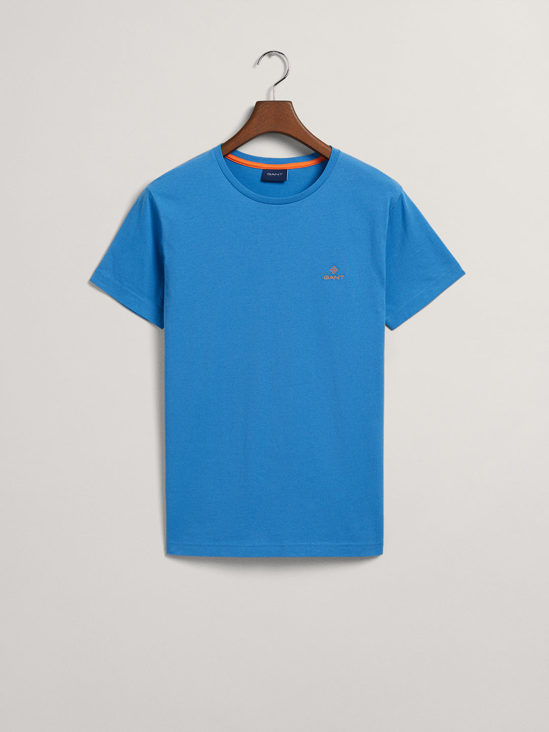 Gant Blue Contrast Logo Regular Fit T-Shirt