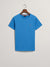 Gant Blue Contrast Logo Regular Fit T-Shirt