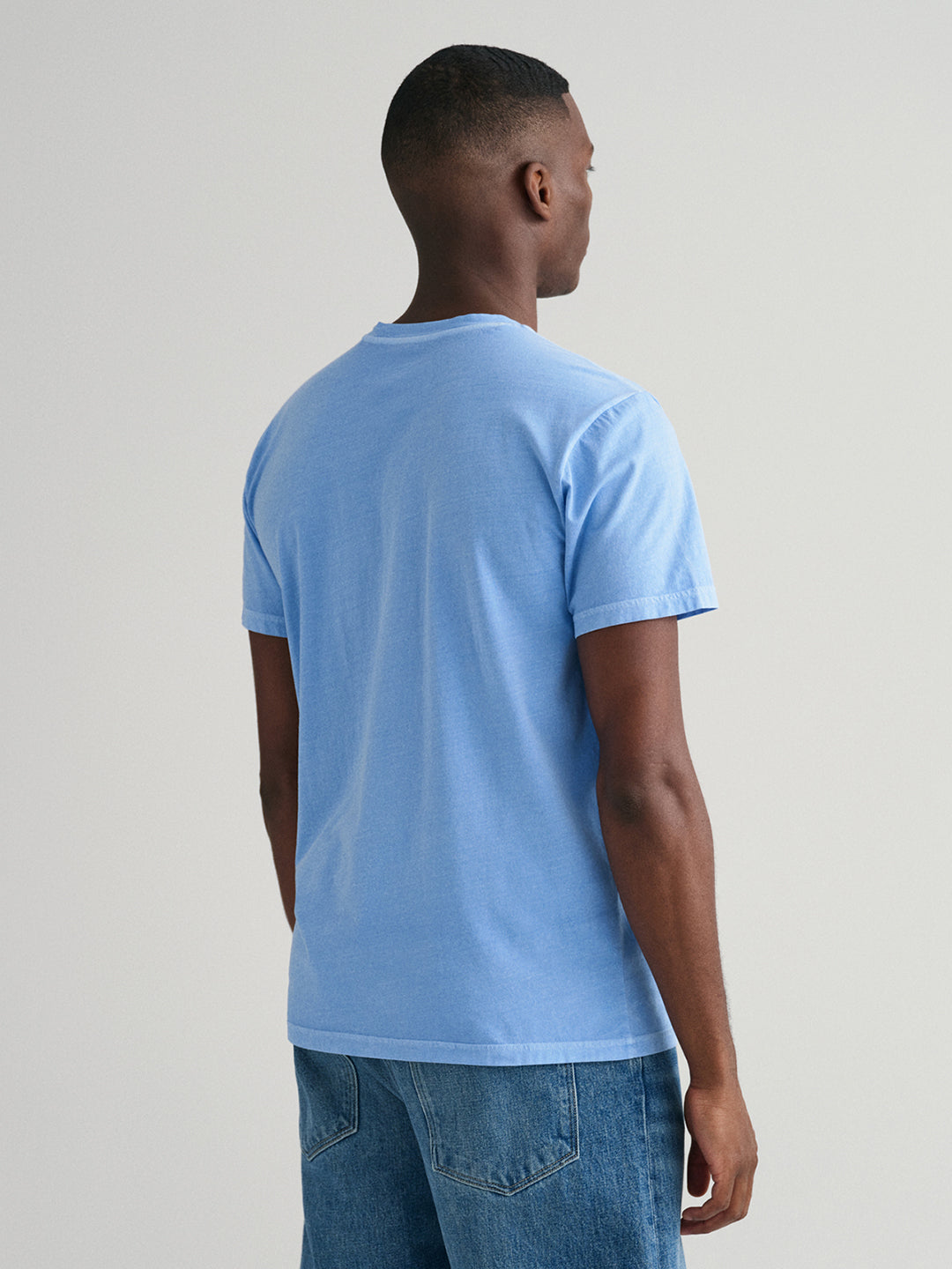 Gant Blue Sunfaded Modern Fit T-Shirt