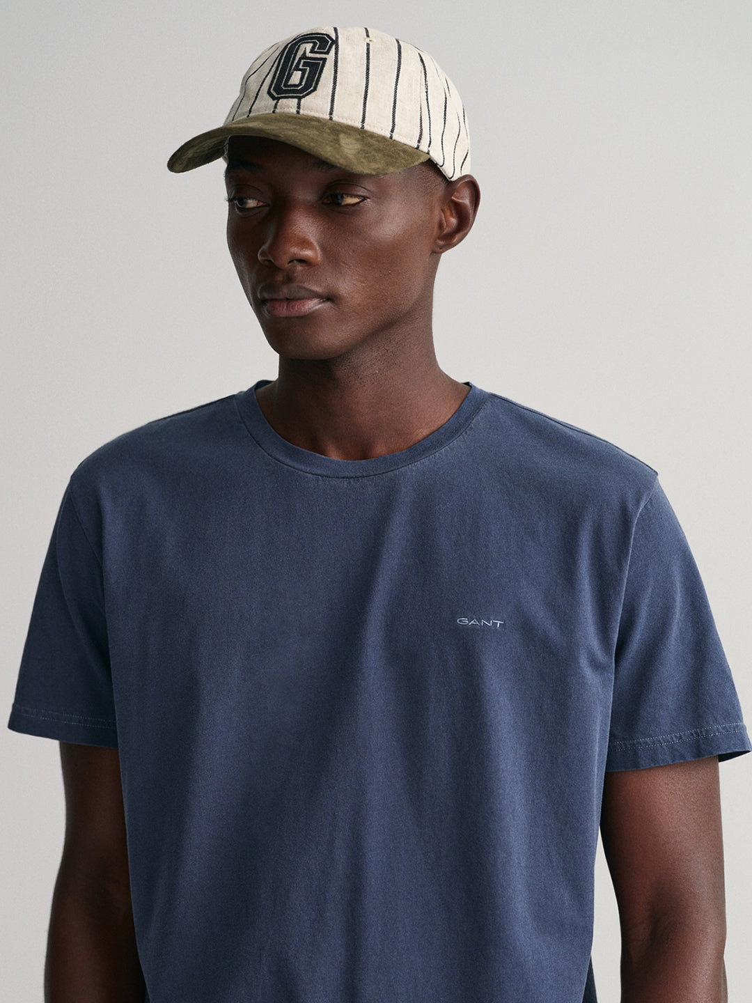 Gant Blue Sunfaded Modern Fit T-Shirt