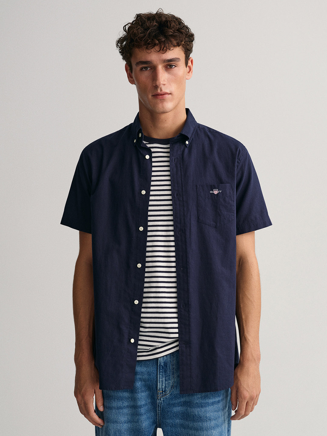 Gant Blue Regular Fit Shirt