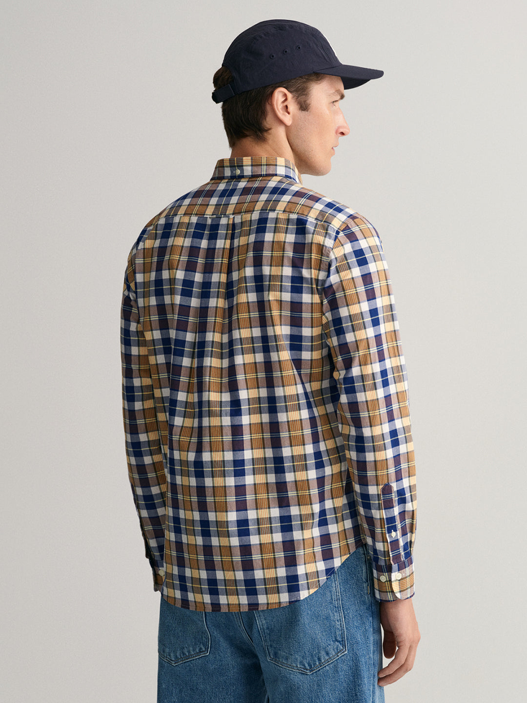 Gant Multi Untucked Colorful Checked Regular Fit Shirt