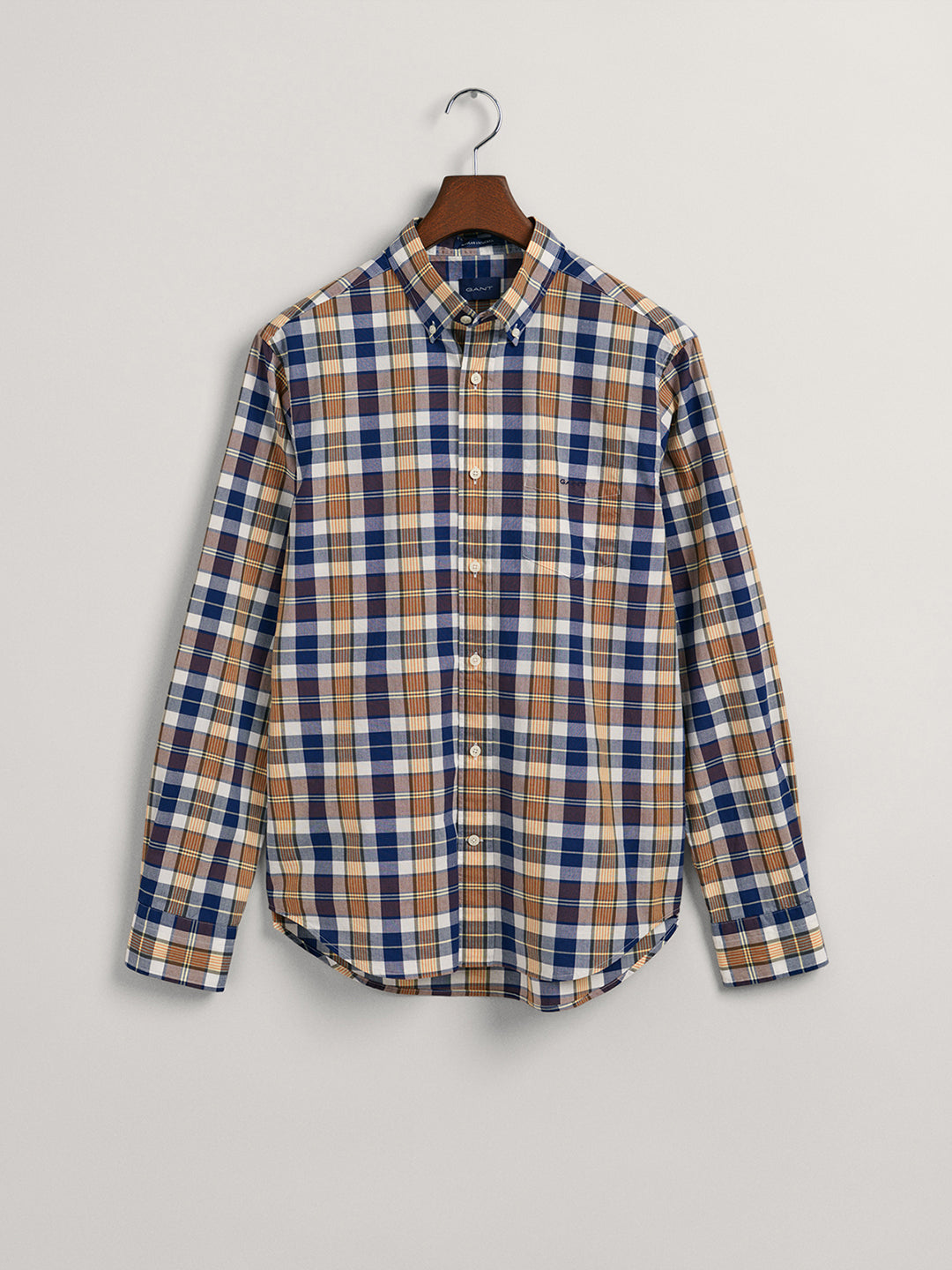 Gant Multi Untucked Colorful Checked Regular Fit Shirt