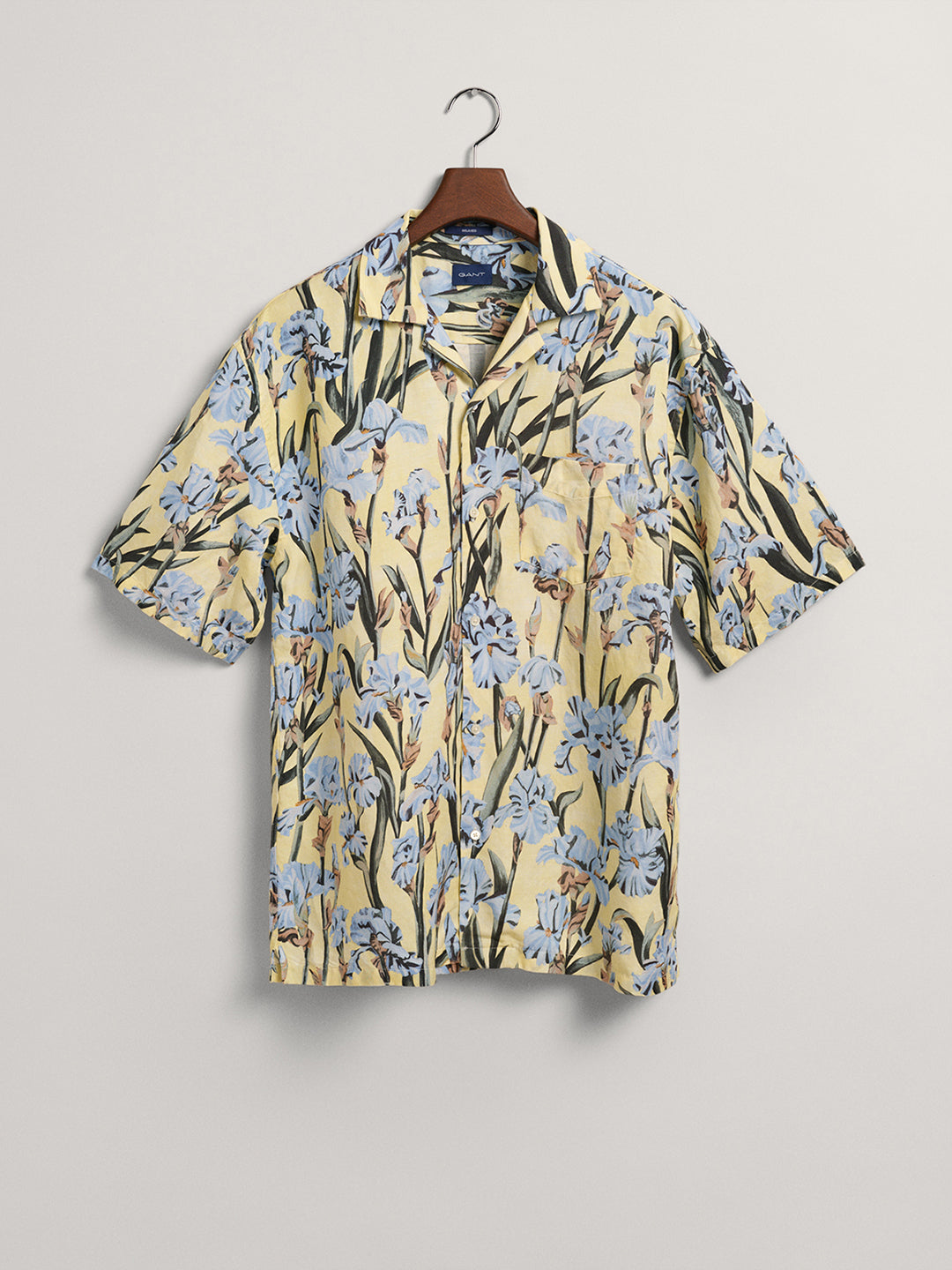 Gant Multi Iris Floral Print Relaxed Fit Shirt