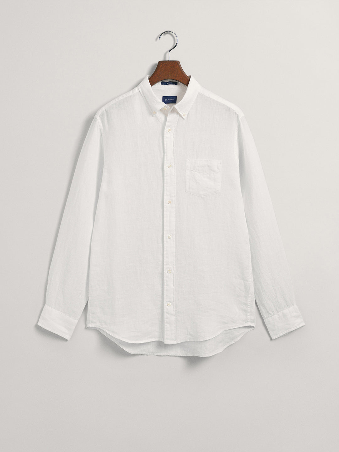 Gant White Regular Fit Shirt