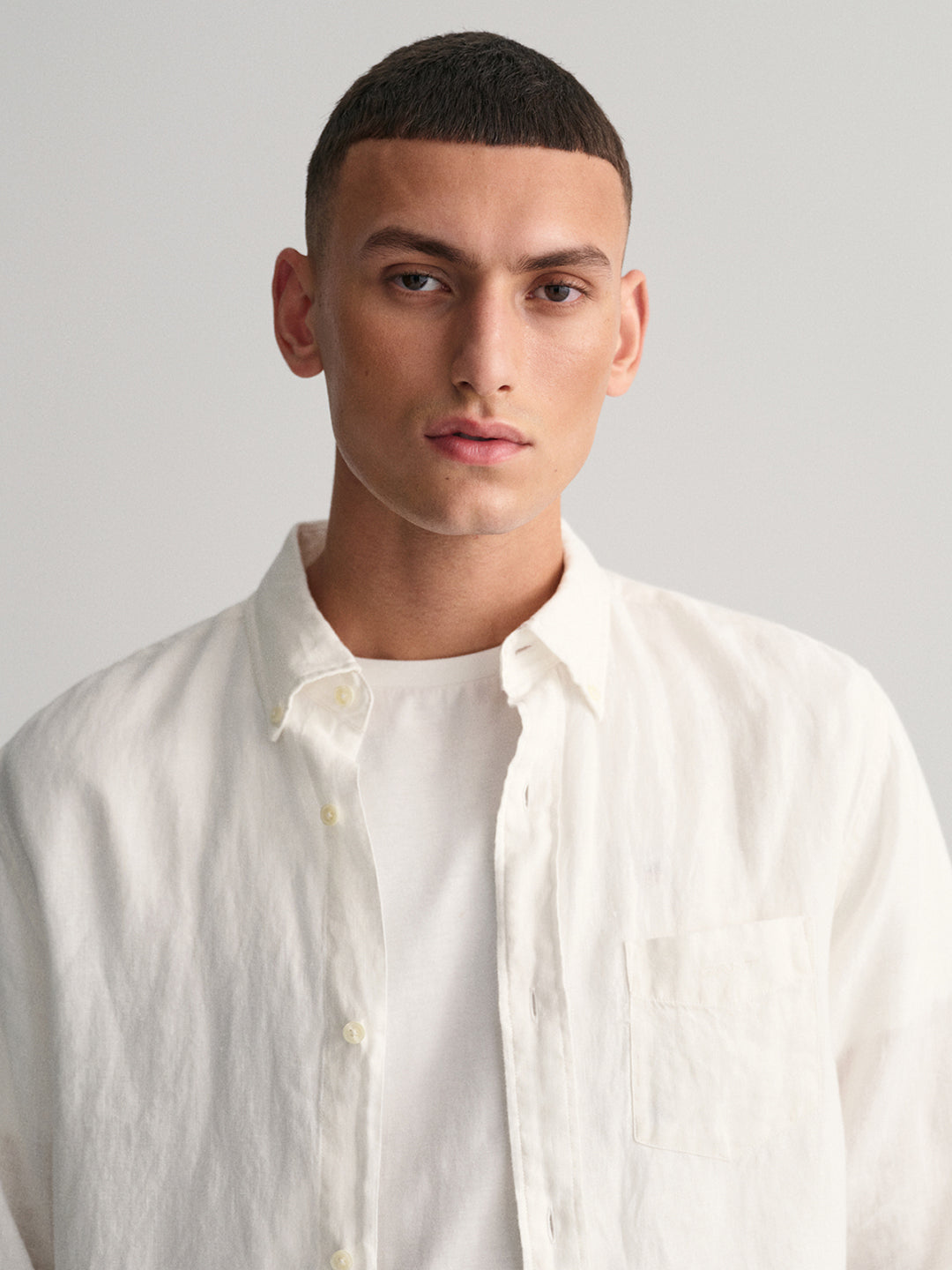 Gant White Regular Fit Shirt