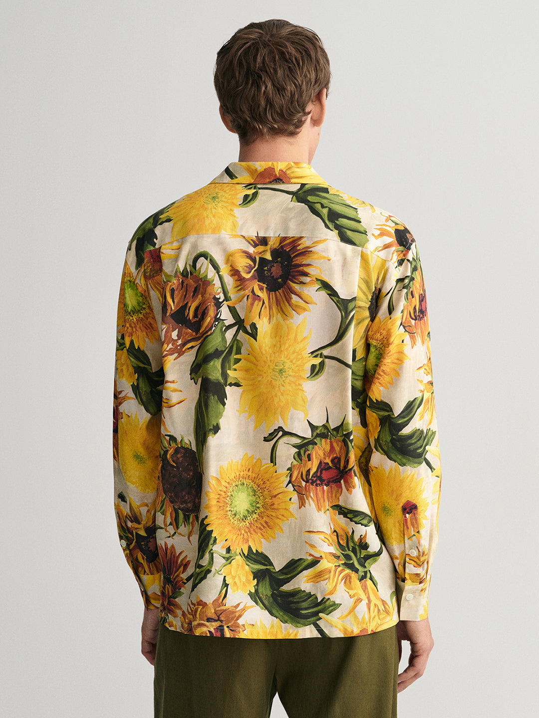 Gant Multi Sunflower Print Relaxed Fit Shirt