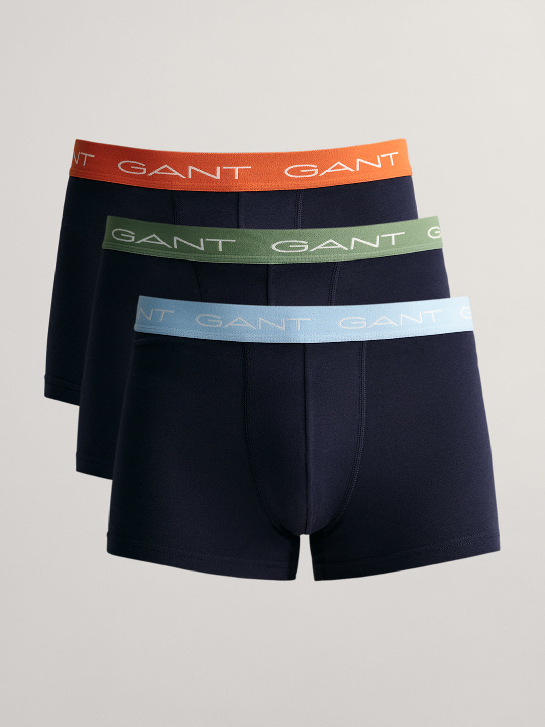 Gant Men Pack Of 3 Brand Logo Printed Trunks 8905241187171