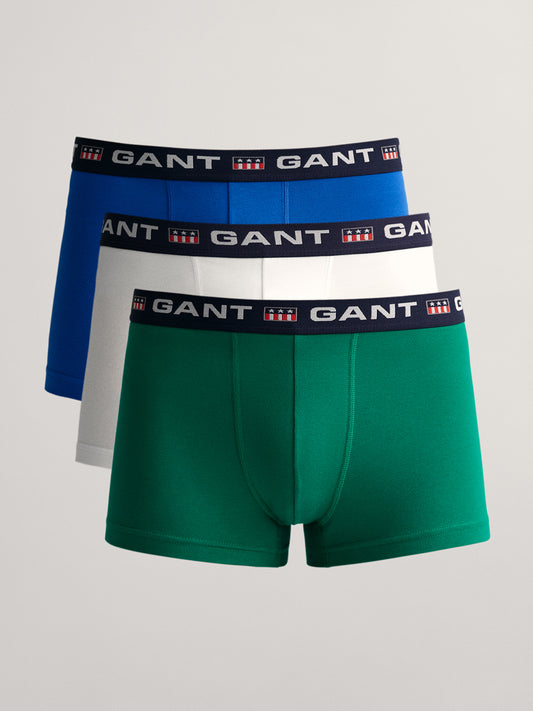 Gant Men Pack of 3 Pure Cotton Trunks