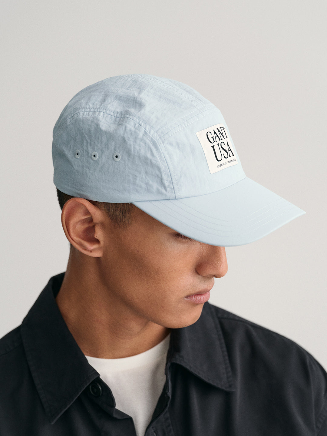 Gant Men Printed Cotton Snapback Cap