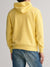 Gant Men Yellow Printed Hooded Sweatshirt