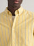 Gant Yellow Fashion Striped Regular Fit Shirt