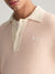 Gant Men Pink Solid Polo Sweater