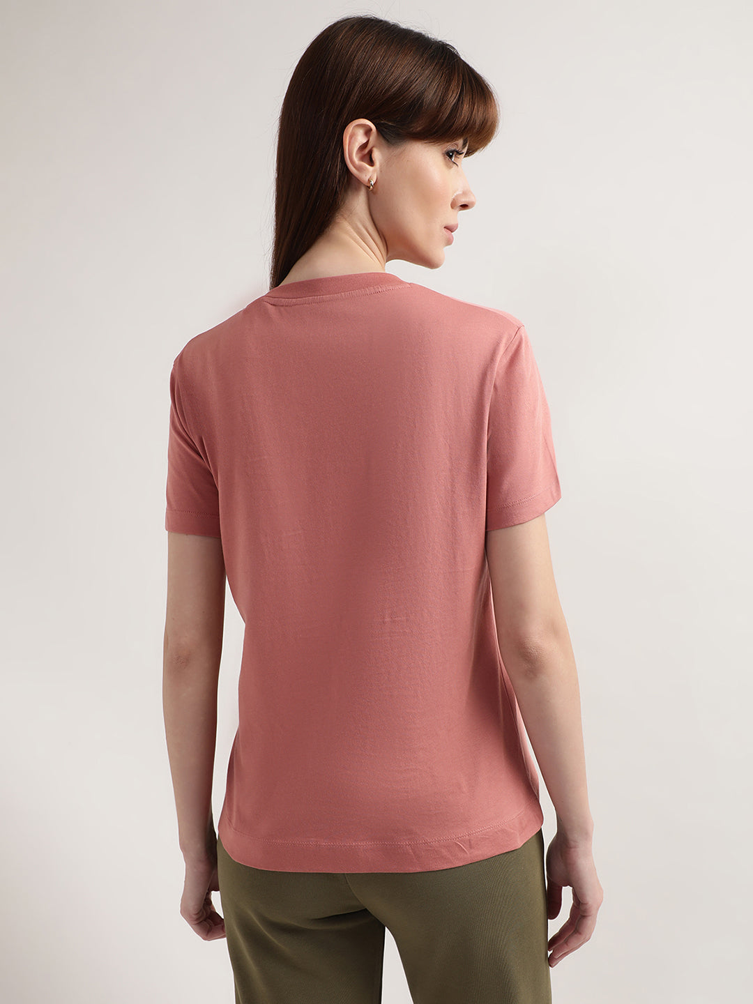 Gant Terracotta Pink Regular Fit T-Shirt