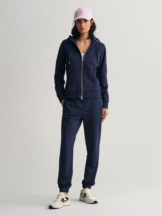 Gant Women Mid-Rise Cotton Joggers