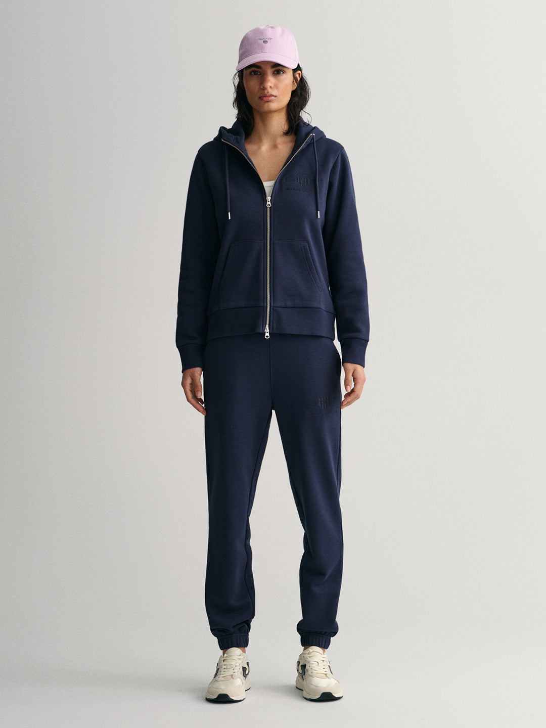 Gant Women Mid-Rise Cotton Joggers