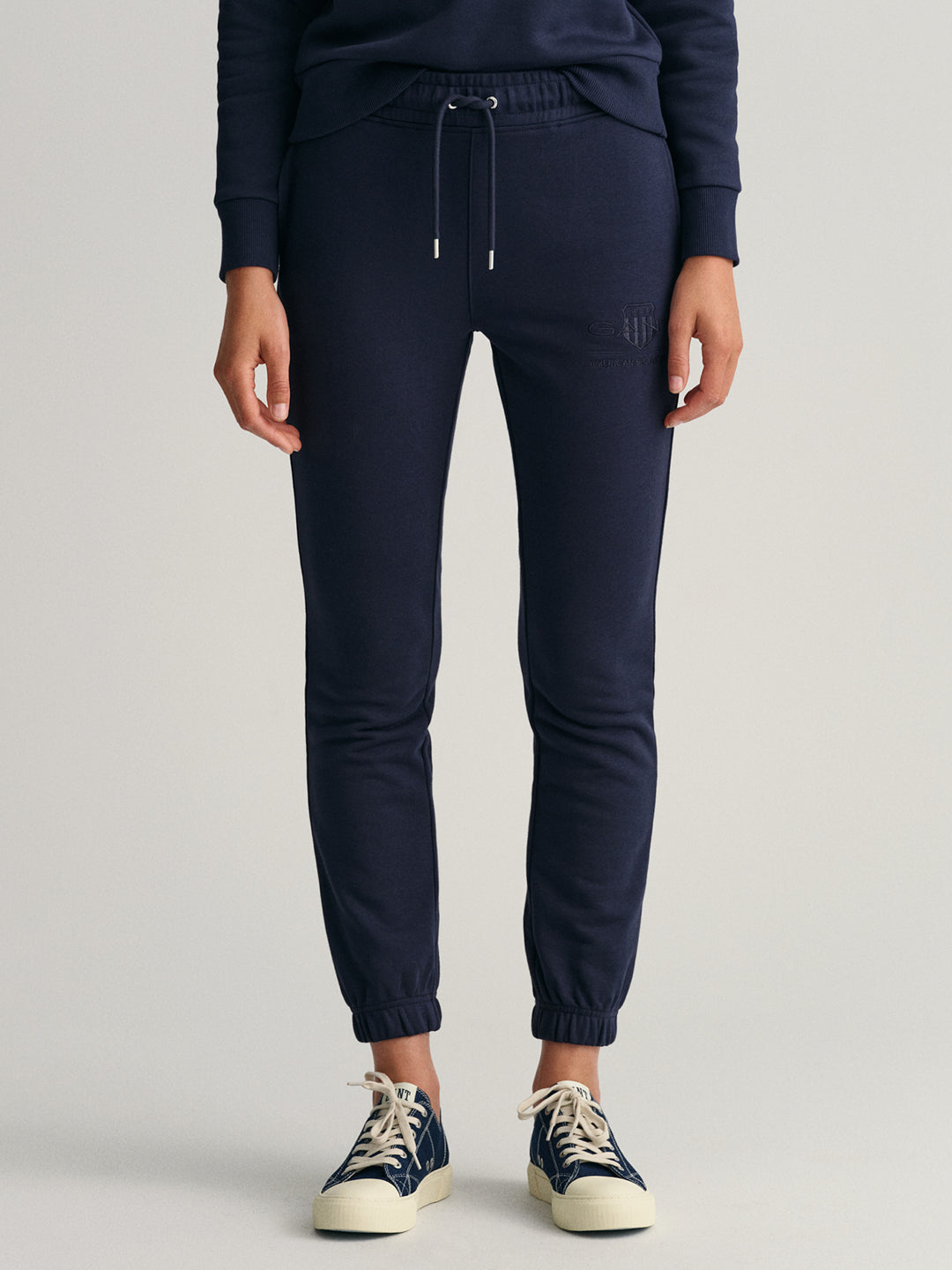 Gant Women Mid-Rise Cotton Joggers