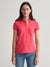 Gant Pink Preppy Regular Fit Polo T-Shirt