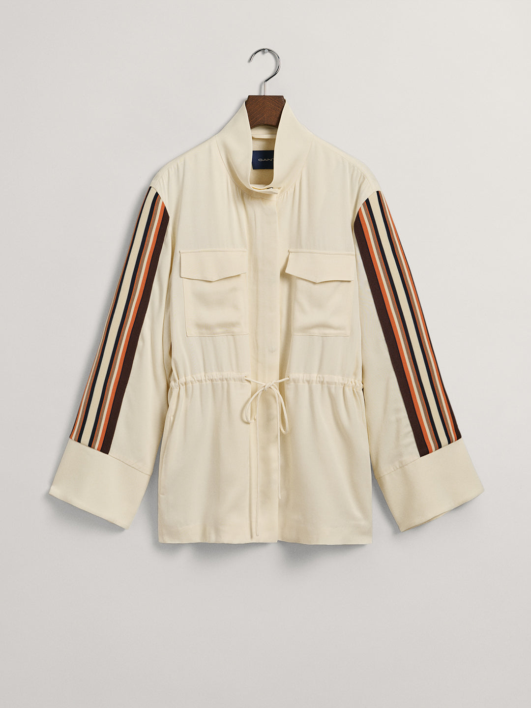 Gant Striped Lightweight Longline Tailored Jacket