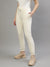 Gant Women Cream Solid Regular Fit Trackpants