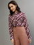 Gant Pink Fashion Printed Oversized Shirt