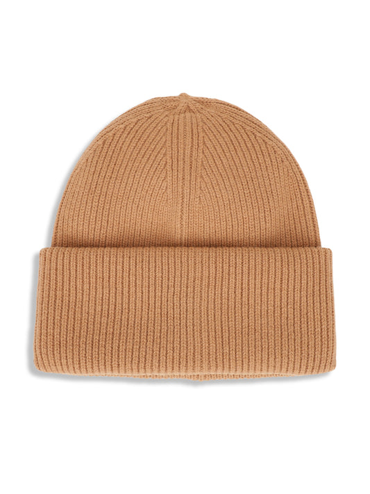 Gant Women Beige Solid Beanie Cap