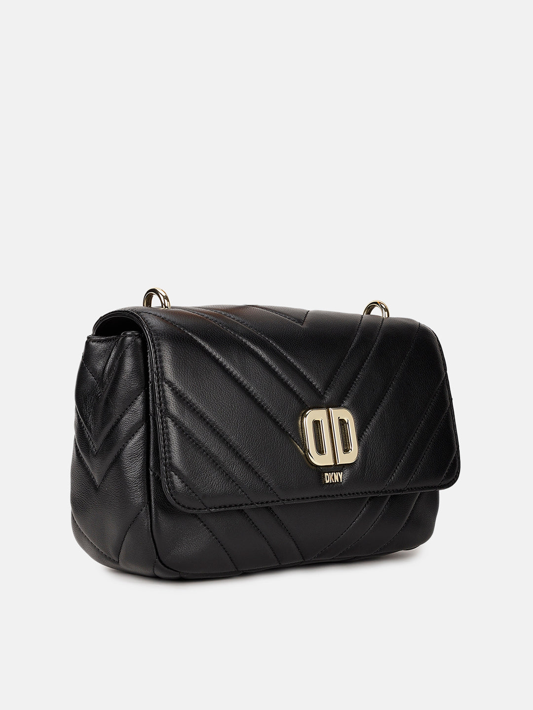 Dkny quilted shoulder bag sale