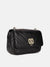 Dkny Women Black Solid Quilted Shoulder Bag